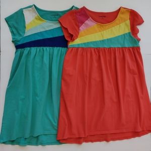 Lands' End Girls Cap Swing Tunics Tops Lot Bundle